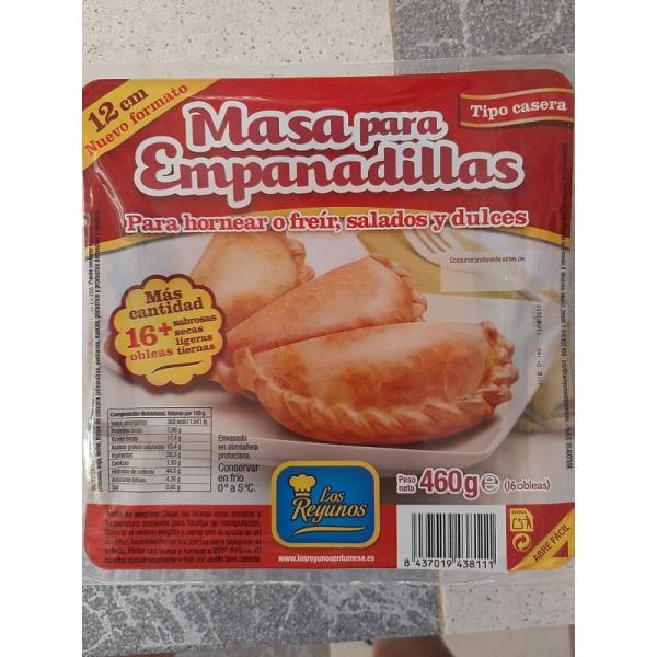 discos para empanadas los reyunos 460 gr